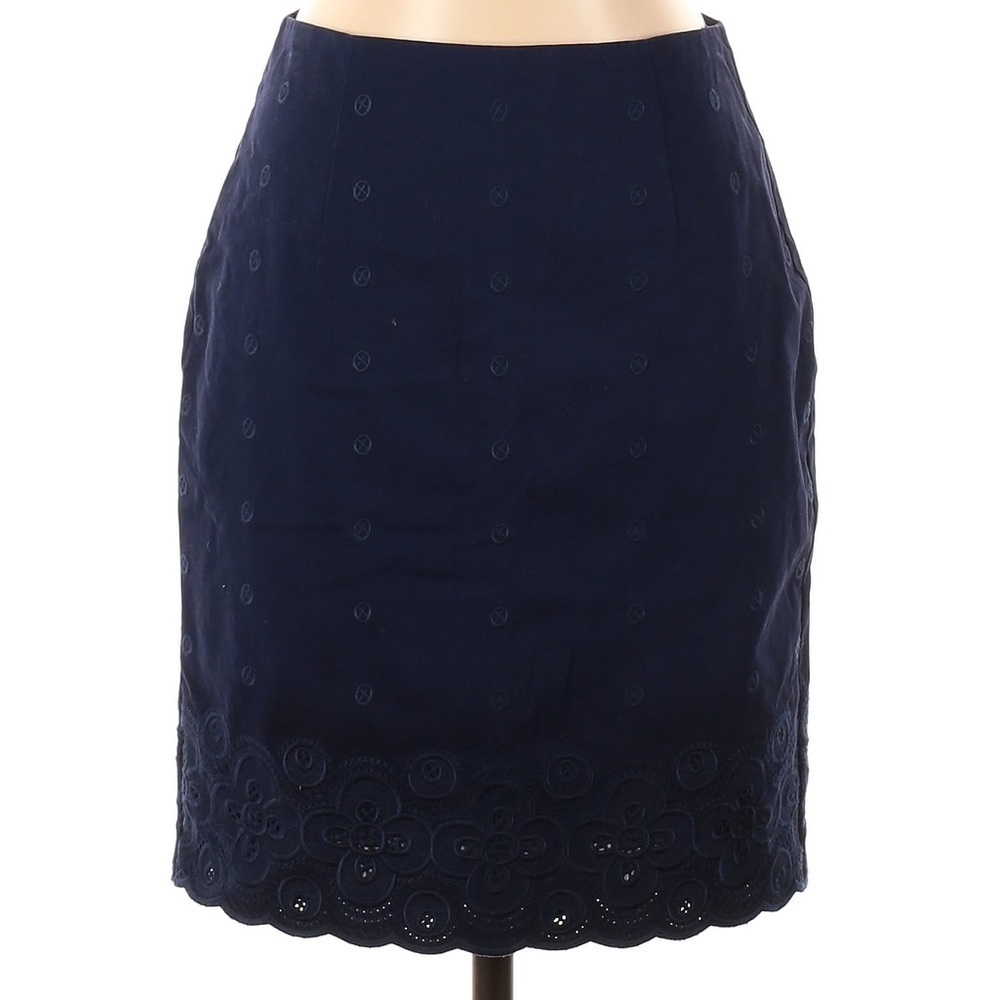 Bedford Cord Eyelet Skirt